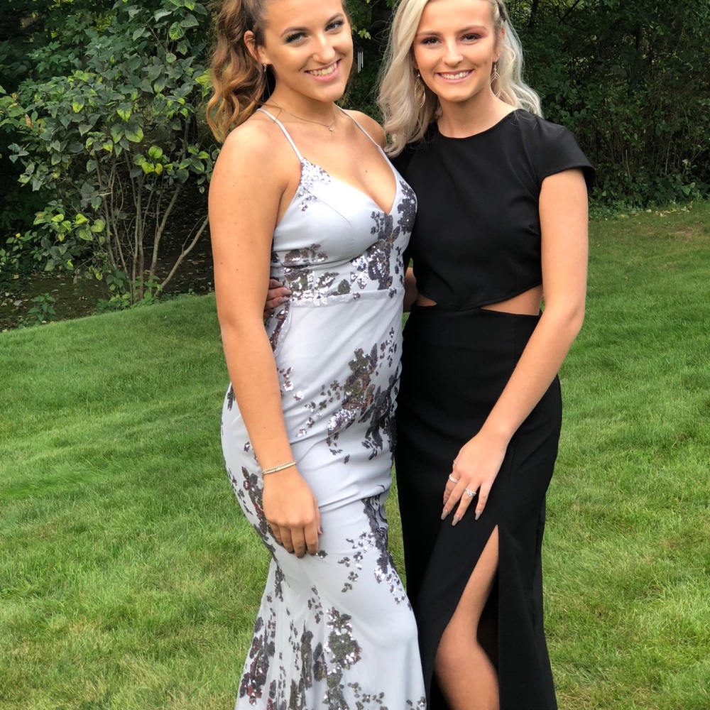 Black Simple Prom dress